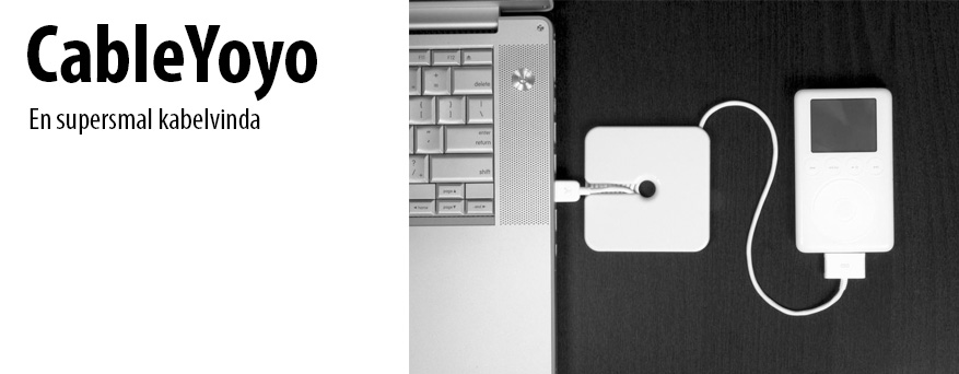 Bluelounge CableYoyo - en supersmal kabelvinda.