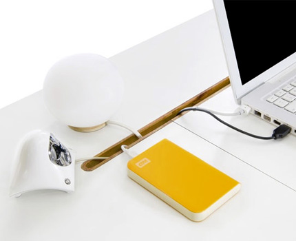 Slipp sladdkaos på skrivbordet